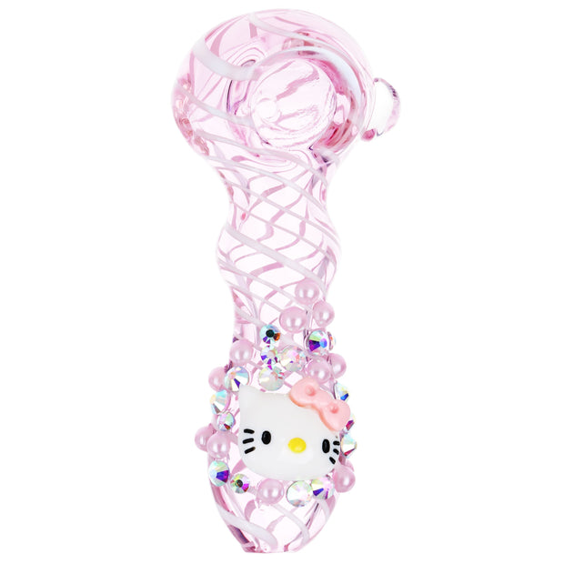 Hello Kitty Glass Spoon Pipe - 4 - Headshop.com
