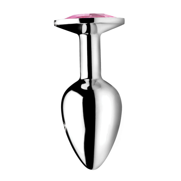 Booty Sparks Pink Gem Anal Plug Small - Headshop.com
