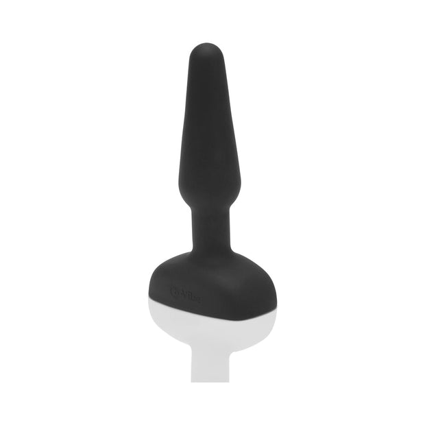 b-Vibe Trio Rechargeable Remote-Controlled Triple-Motor Vibrating Silicone Anal Plug Black - Headshop.com