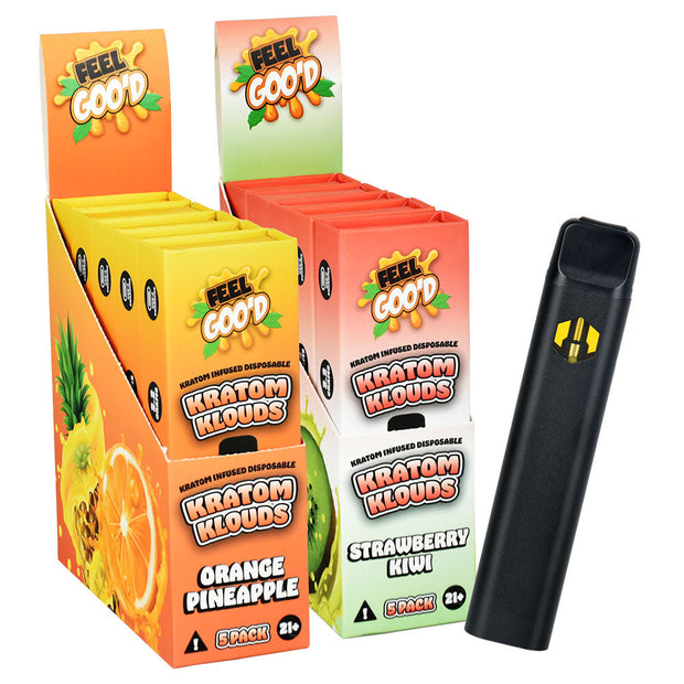 GOO'D Kratom Klouds HHC Disposable Vaporizer | 2.2g | 5pc Display - Headshop.com