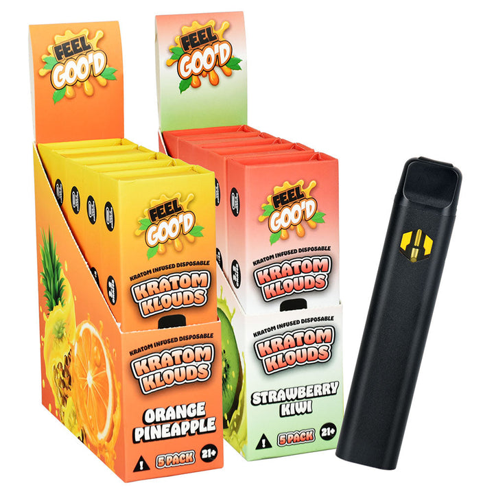 GOO'D Kratom Klouds HHC Disposable Vaporizer | 2.2g | 5pc Display - Headshop.com