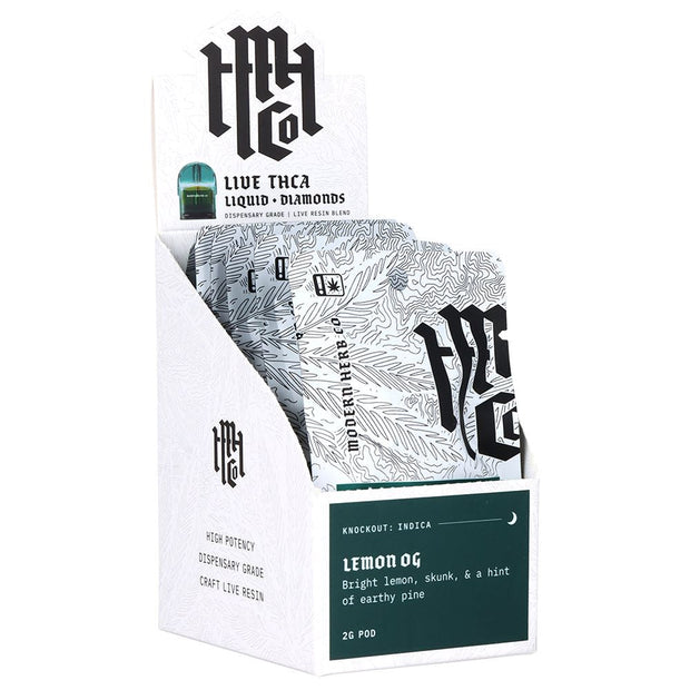 Modern Herb Co Liquid Diamonds THCA Pod | 2g | 6ct Display - Headshop.com