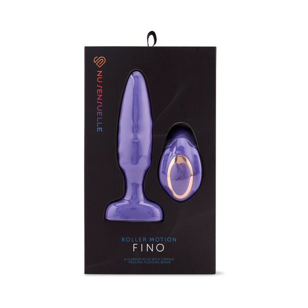 Nu Sensuelle Fino Roller Motion Plug Ultra Violet - Headshop.com