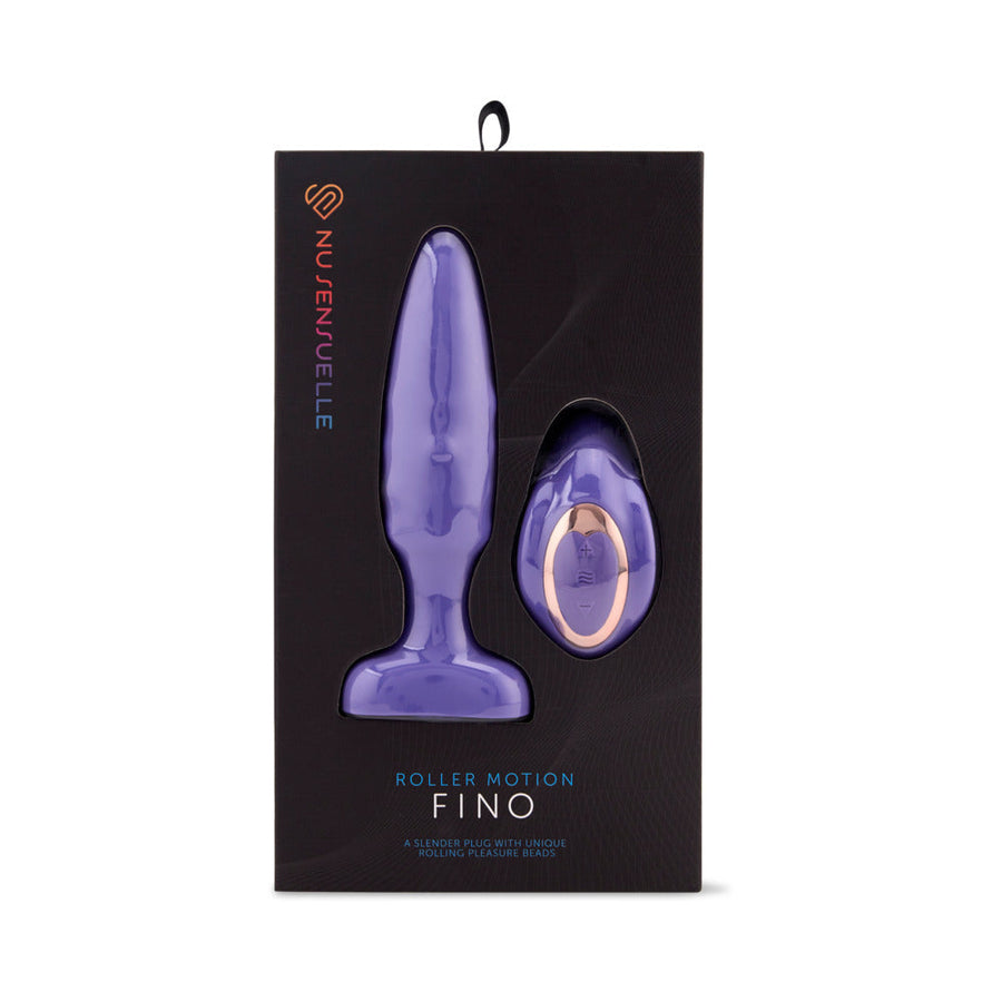 Nu Sensuelle Fino Roller Motion Plug Ultra Violet - Headshop.com