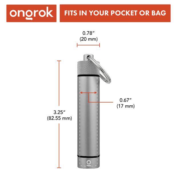 Ongrok Aluminum Storage Keychain - Headshop.com