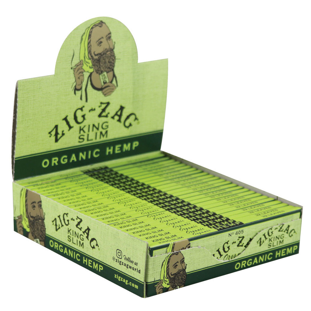 Zig Zag Organic Hemp Rolling Papers - Headshop.com