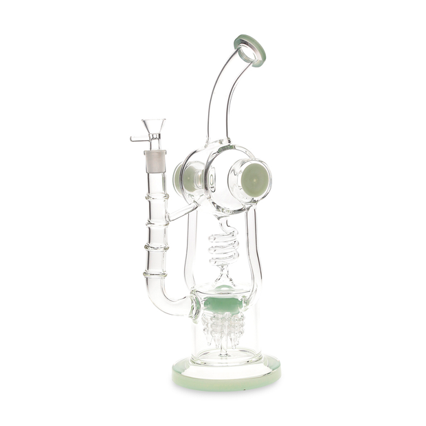 HB King 15" Ear Phones Spiral Water Pipe - Headshop.com