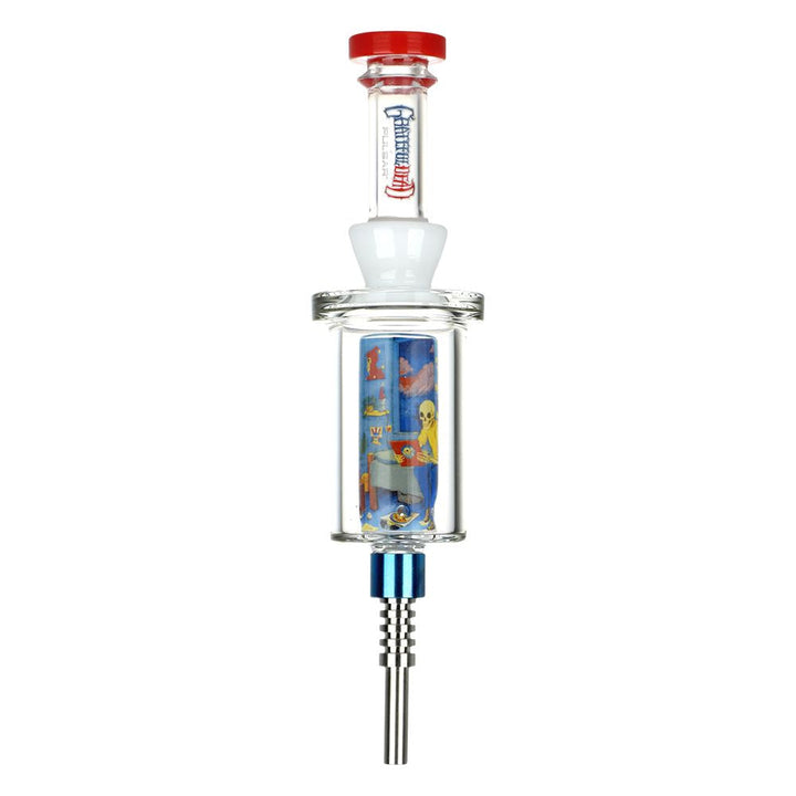Grateful Dead x Pulsar Inside Print Vapor Vessel & SYF Dab Dish - 9.25" / Deadhead Dorm - Headshop.com