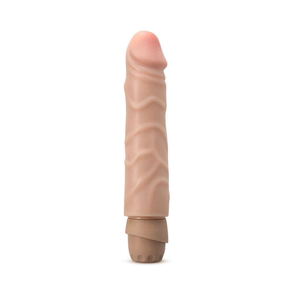 X5 Plus The Little One Realistic 6.75 in. Vibrating Dildo Beige - Headshop.com