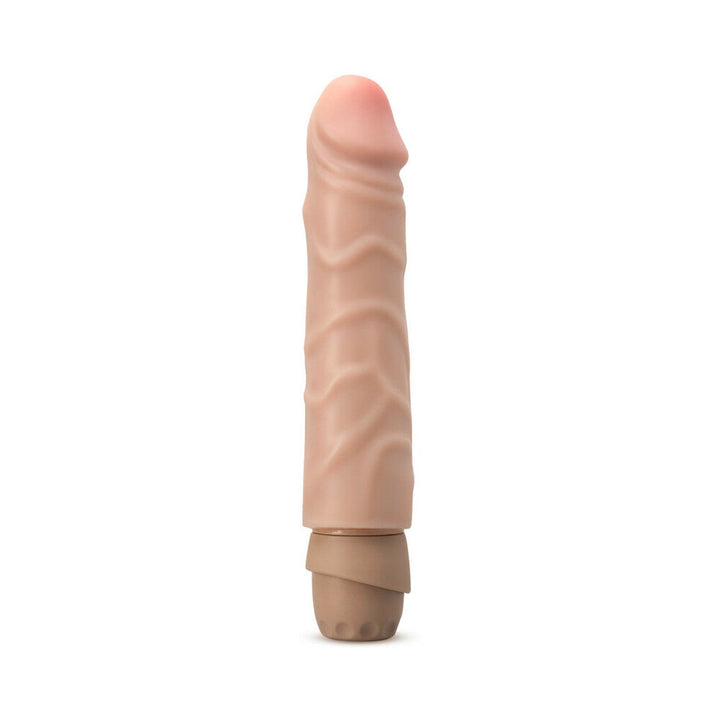 X5 Plus The Little One Realistic 6.75 in. Vibrating Dildo Beige - Headshop.com