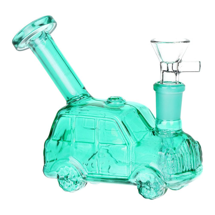 Station Wagon Mini Glass Water Pipe - 4.5" / 14mm F / Colors Vary - Headshop.com
