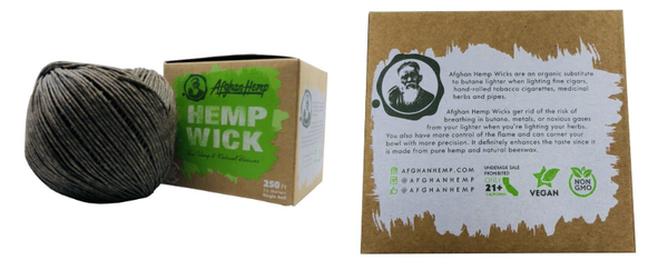 Afghan Hemp - Hemp Wick (250ft) Afghan Hemp - Hemp Wick (250ft)