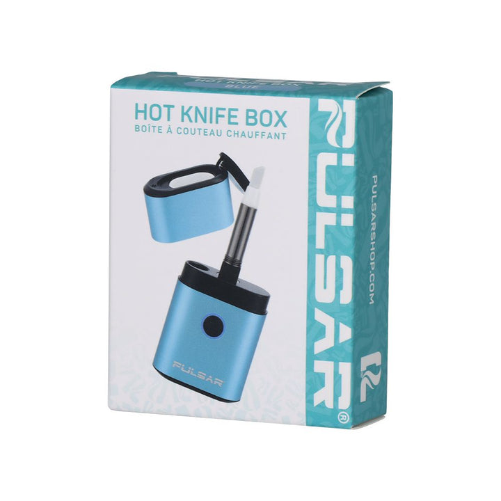 Pulsar Hot Knife Box 2-in-1 Electric Loading Tool & Dab Container | Black | 650mAh | 8pc Display - Headshop.com