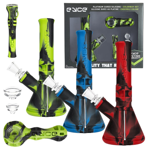 Eyce Colorway Silicone Herb Pipes Box Set | 5pc - Headshop.com