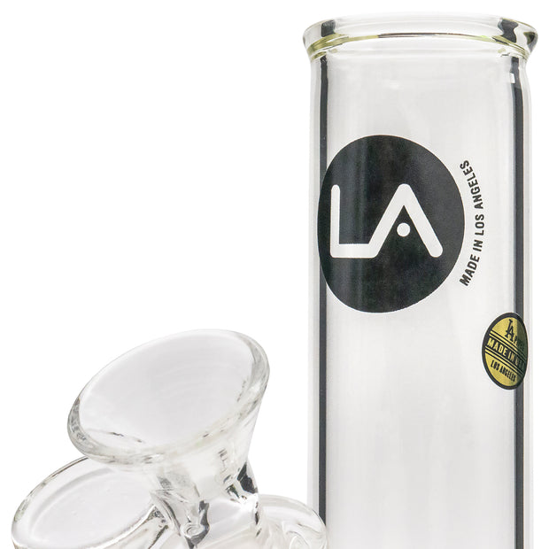 LA Pipes "No BS" 8 Inch Straight Bong - Headshop.com