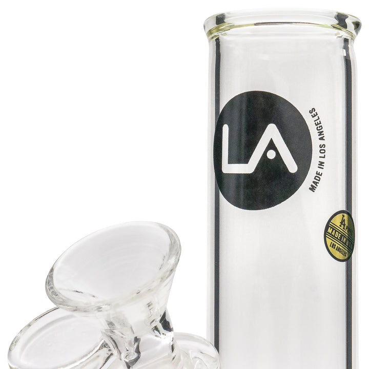 LA Pipes "No BS" 8 Inch Straight Bong - Headshop.com