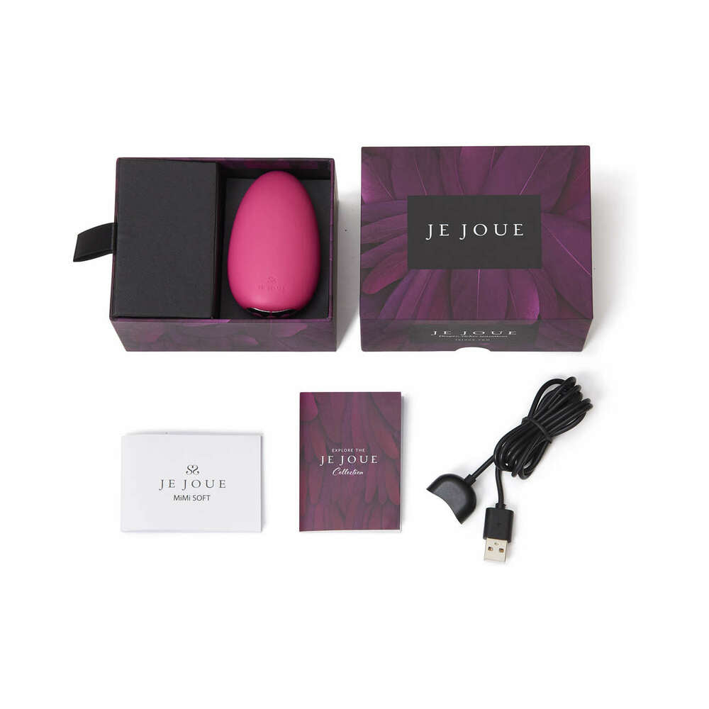 Je Joue Mimi Soft Rechargeable Silicone Clitoral Vibrator Fuchsia - Headshop.com