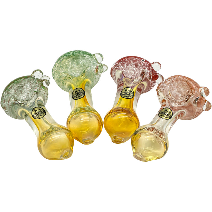 LA Pipes "Thick Neck Freckles" Spoon Pipe - Headshop.com