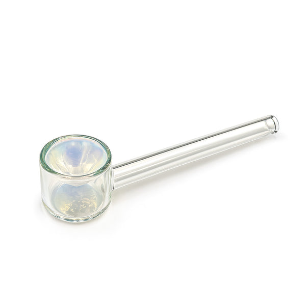Straight Tube Plated Glass Hand Pipe Straight Tube Plated Glass Hand Pipe