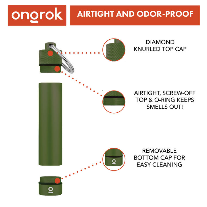 Ongrok Aluminum Storage Keychain - Headshop.com