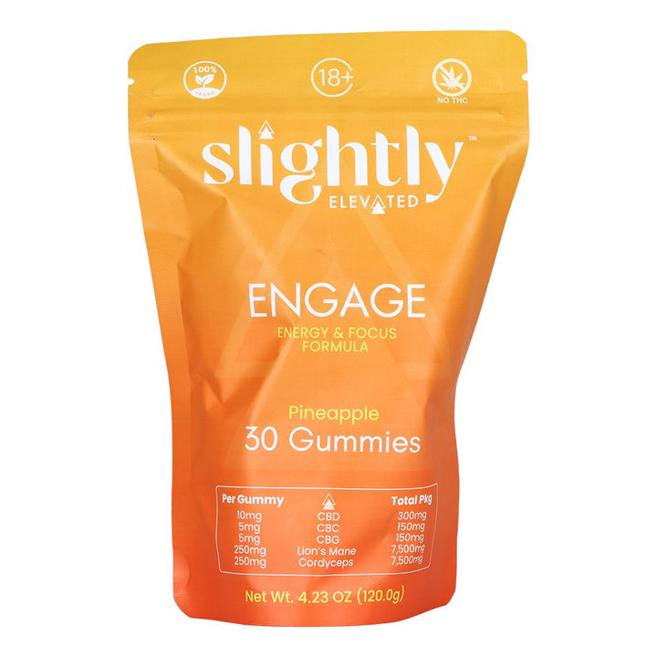 Slightly Elevated Mushroom & Cannabinoid Blend Gummies - Headshop.com