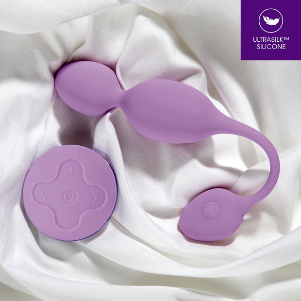 Wellness Raine Vibrating Kegel Ball Lilac - Headshop.com