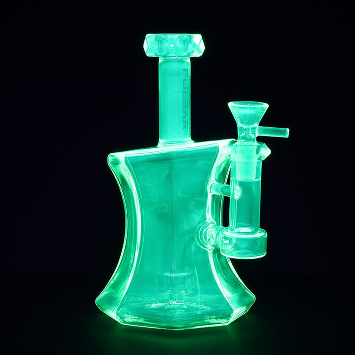 Pulsar Drippy Diamonds Glass Water Pipe | 7.5" | 14mm F