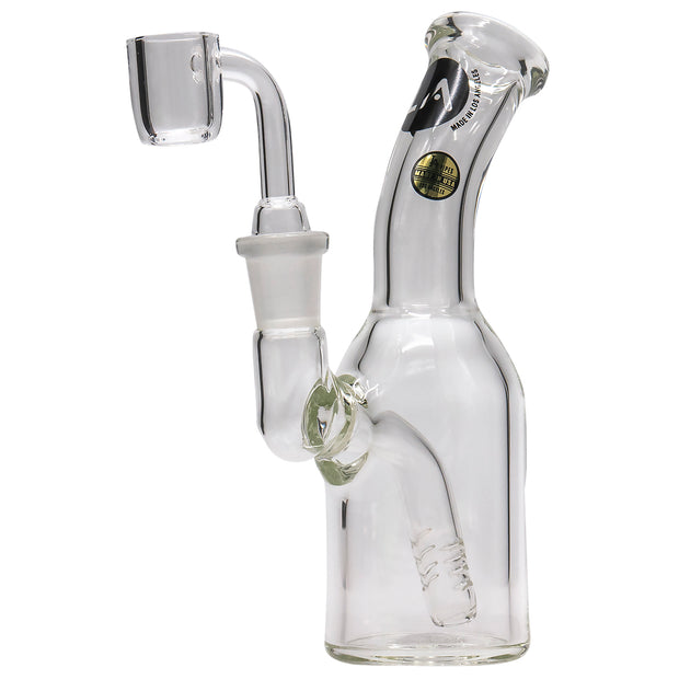 LA Pipes Compact Bent Neck Concentrate Waterpipe - Headshop.com