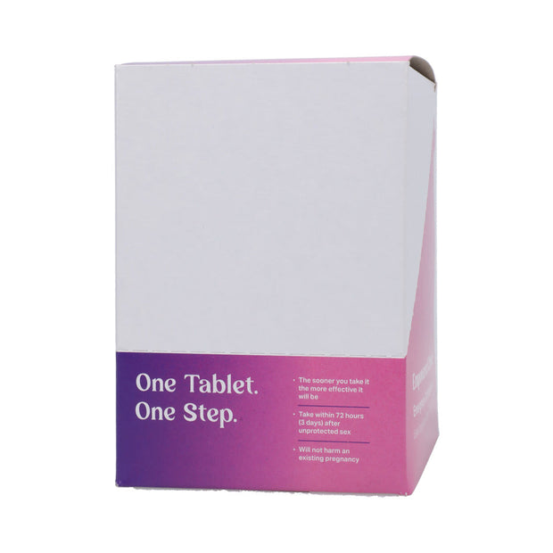Versea Empowered Choice Emergency Contraception Single Levonorgestrel 1.5 mg tablet 6-Unit Display - Headshop.com