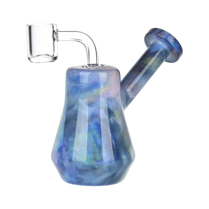 Marbled Mini Glass Dab Rig - 4" / 14mm F / Colors Vary - Headshop.com