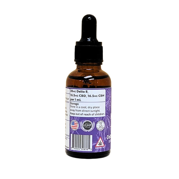 Nighttime Tincture 2000mg | Delta 8, CBN, CBD | Lemon | Carolina Cannabis Creations