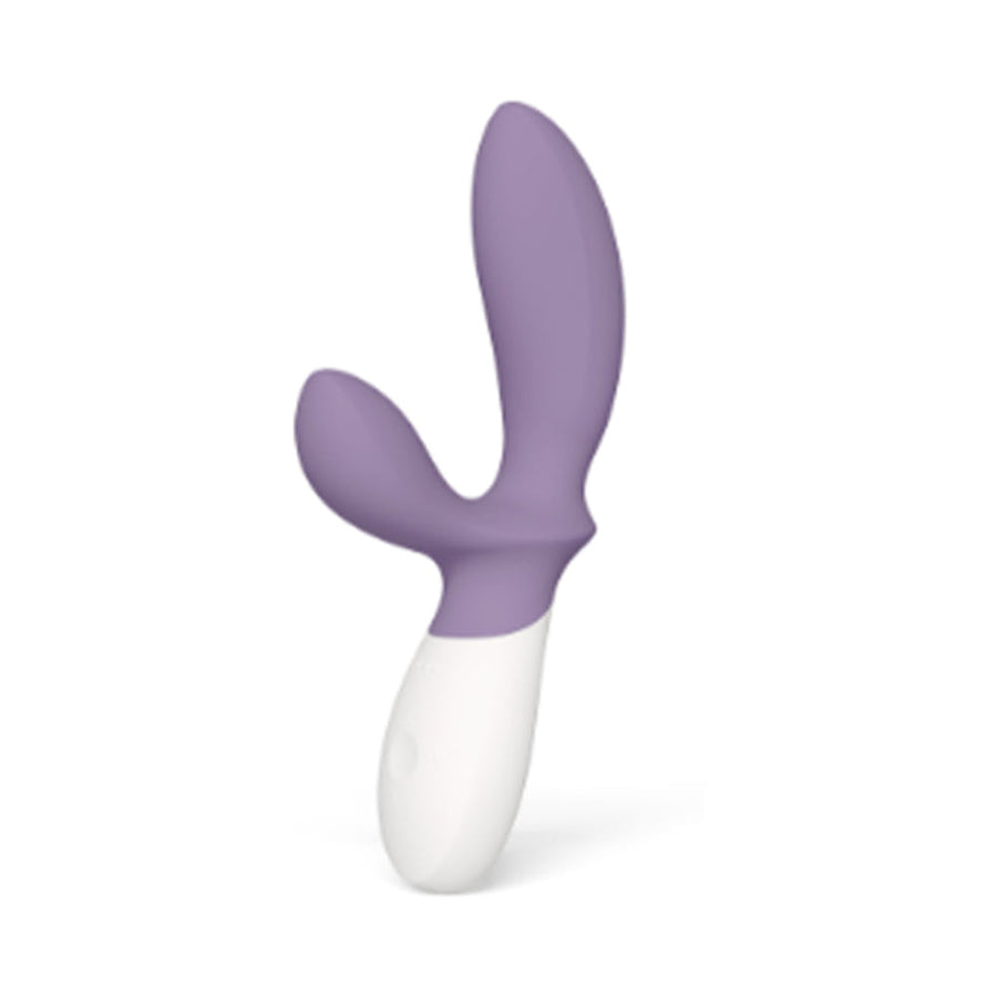 LELO Loki Wave 2 Rechargeable Silicone Dual Stimulation Prostate Vibrator Violet Dust - Headshop.com