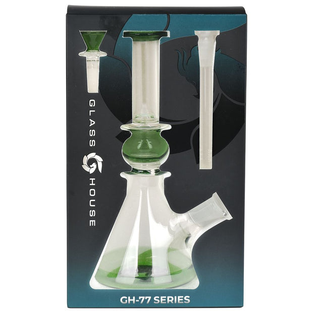 Glass House Orb Beaker Water Pipe - 8.5" / 14mm F - Headshop.com