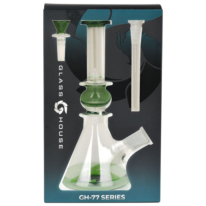 Glass House Orb Beaker Water Pipe - 8.5" / 14mm F - Headshop.com