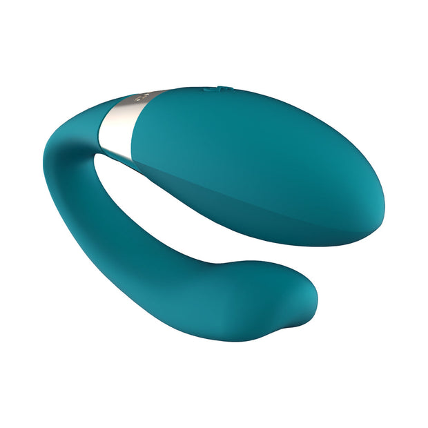 LELO TIANI DUO Rechargeable Dual Stimulation Couples Vibrator With Remote Ocean Blue - Headshop.com