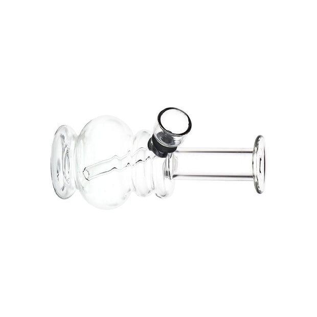 Small But Stout Bubble Rings Glass Water Pipe - 4.75" / Clear - Headshop.com