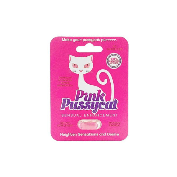 Pink Pussycat Female Sensual Enhancer 1ct Pink Pussycat Female Sensual Enhancer 1ct