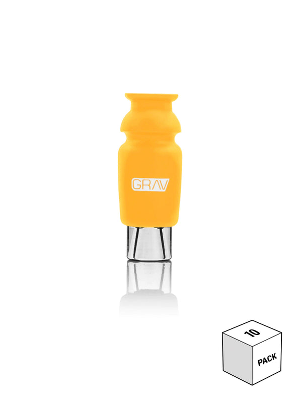 GRAV® Silicone-Capped Glass Crutch 10packs GRAV® Silicone-Capped Glass Crutch 10packs