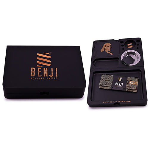 Benji - Bankroll Mini Bamboo Tray Kit - Headshop.com
