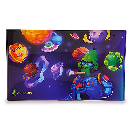 Space King Glass Tray - Headshop.com