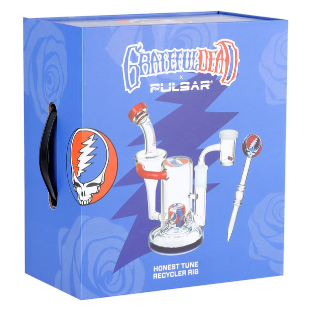 Grateful Dead x Pulsar Honest Tune Recycler Rig Set - 8.5" / 14mm F - Headshop.com