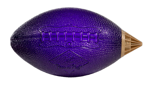 Authentic 2pk PowerHitter Football Purple & Gold - Headshop.com
