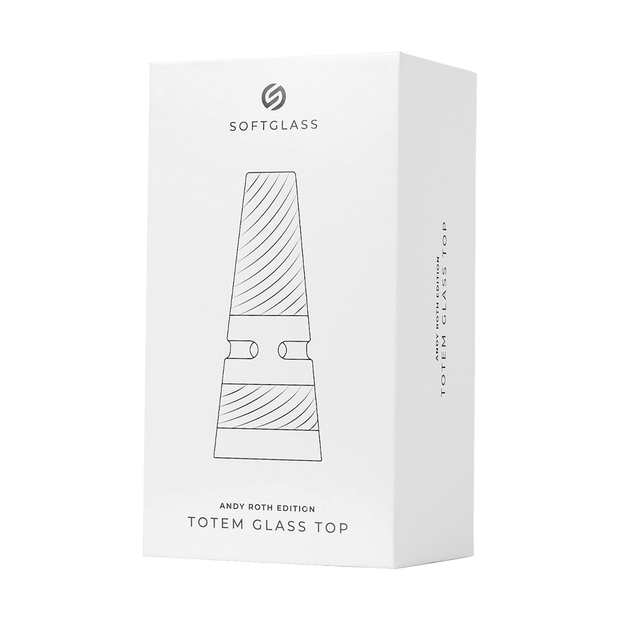 Softglass x Andy Roth Totem Glass Top - Headshop.com