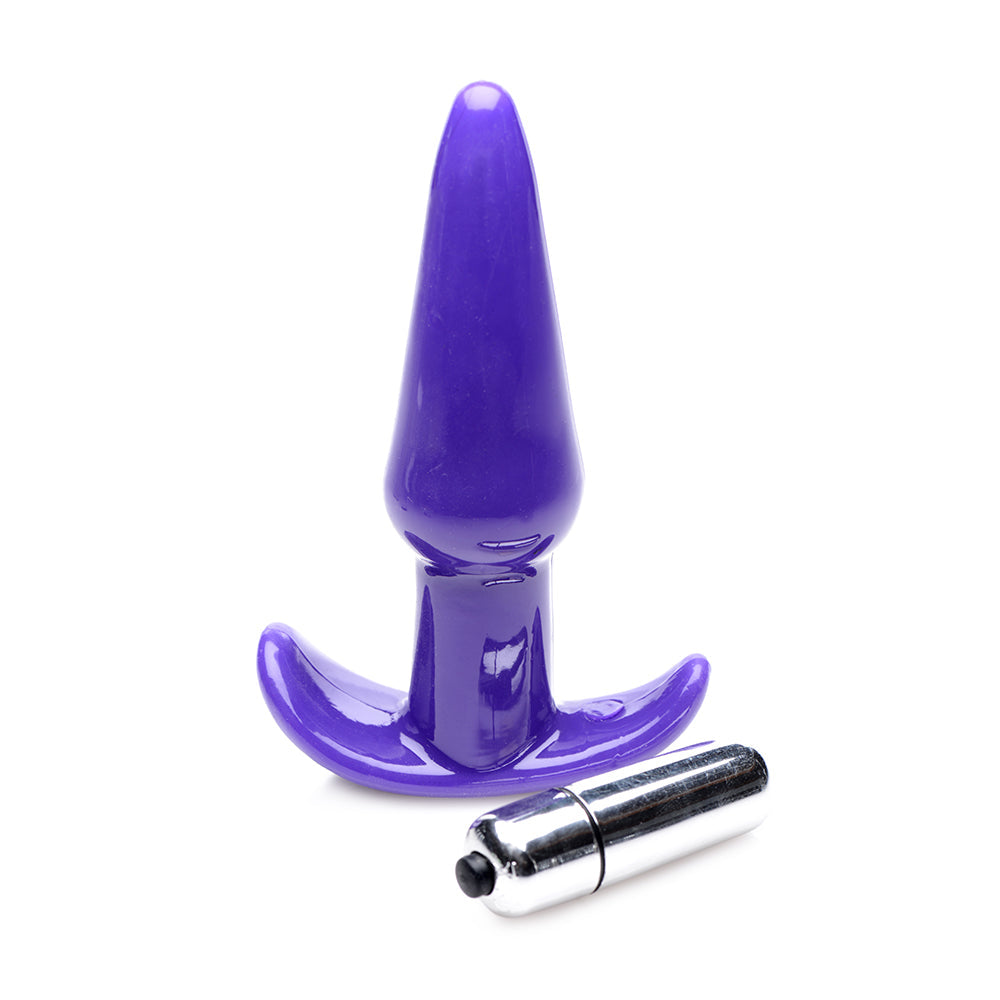 Thrilling Purple Smooth Anal Plug - Headshop.com