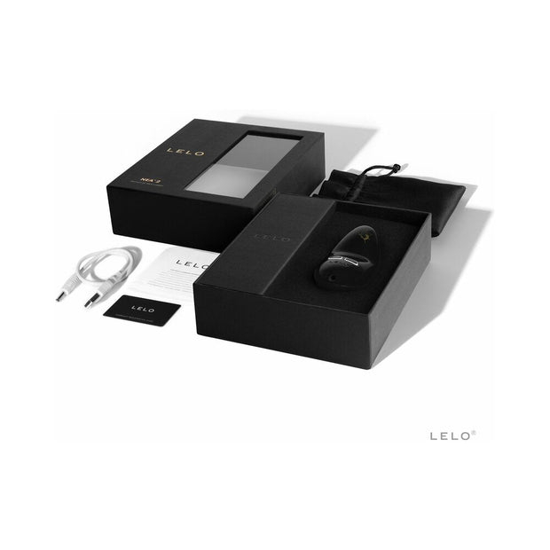 LELO NEA 2 Rechargeable Mini Vibrator Obsidian Black - Headshop.com