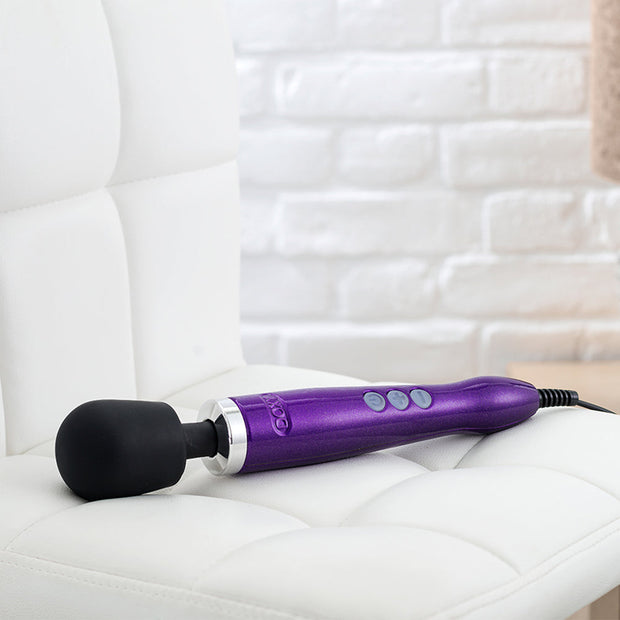 Doxy Die Cast Wand Vibrator Purple - Headshop.com