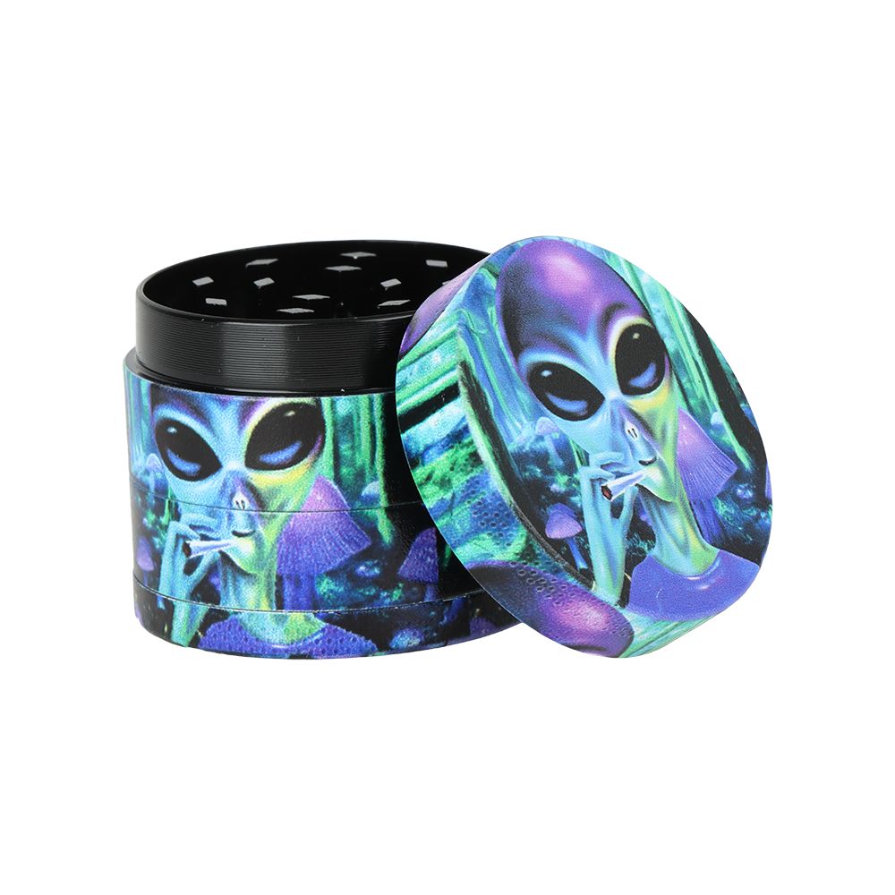 Neo-Psych Pipe & Grinder Boxed Set - 3.25" / Designs Vary - Headshop.com