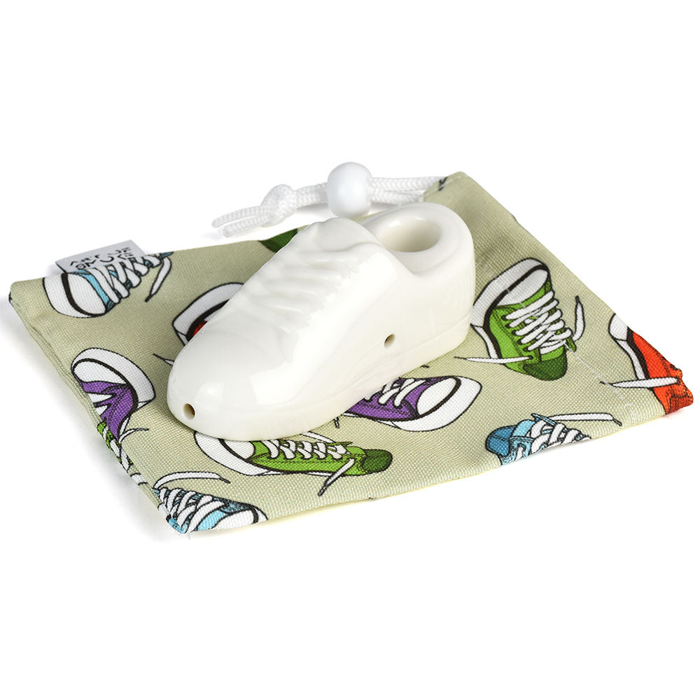 Art Of Smoke Sneaker Ceramic Pipe w/ Carry Bag sale - Headshop.com