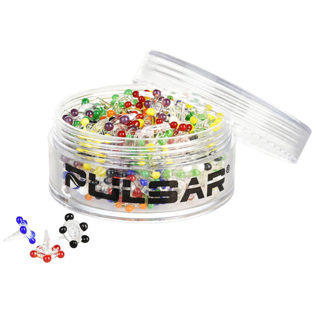 150PC JAR - Pulsar Glass Daisy Screens - Large / Assorted - Headshop.com