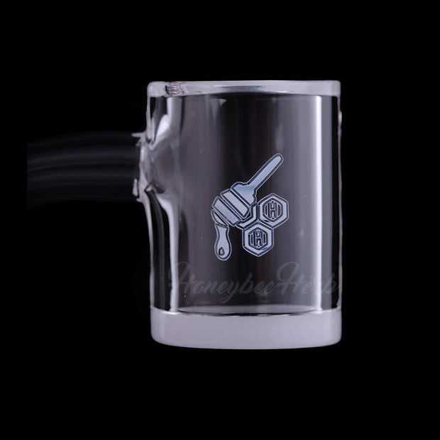 HONEY & MILK BEVEL QUARTZ BANGER - 45° DEGREE | YL - Headshop.com